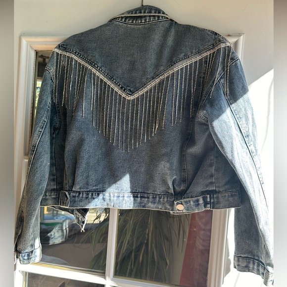 Bedazzled Jean Jacket - Picture 2 of 3